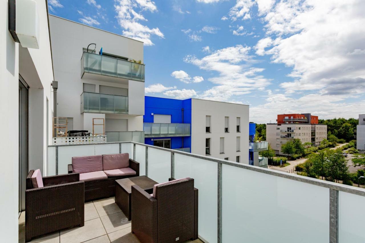 Le Cedre Appartement Rennes Buitenkant foto