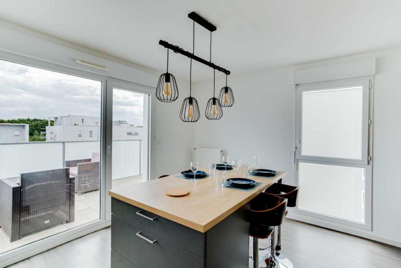 Le Cedre Appartement Rennes Buitenkant foto